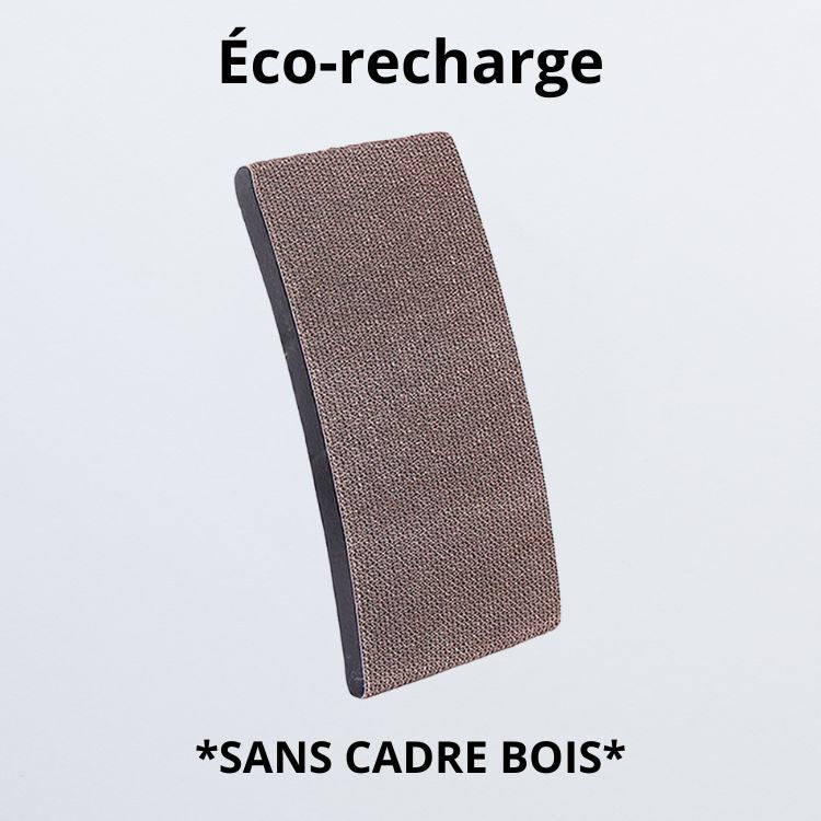 Griffoir pour chat avec recharge en carton économique