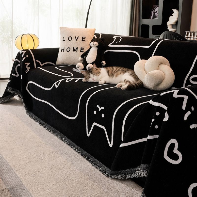 Housse de canapé anti-griffures pour chat - GriffArt