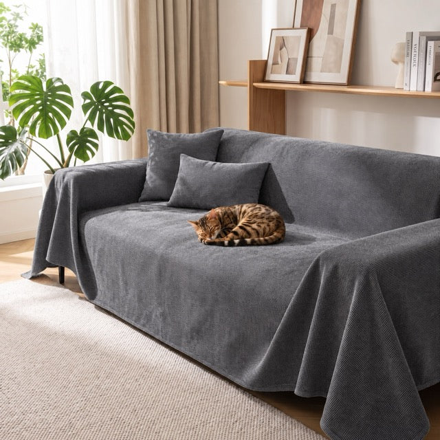 Plaid canapé anti griffe chat - PlaidFélin