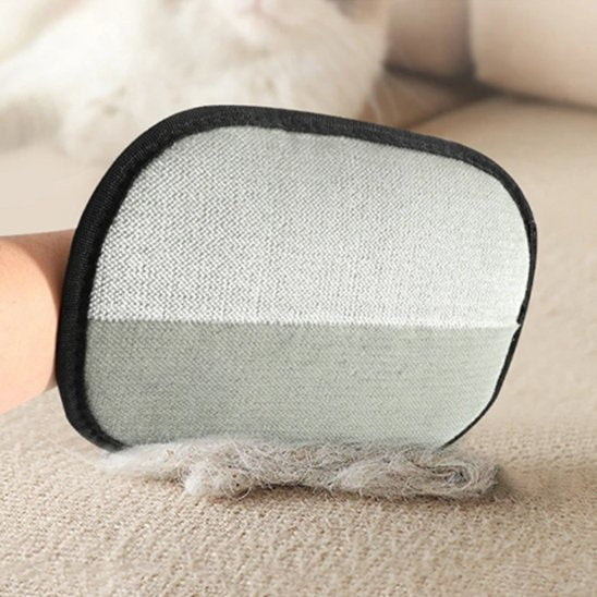 gant chat poils électrostatique nettoyage poils canapé