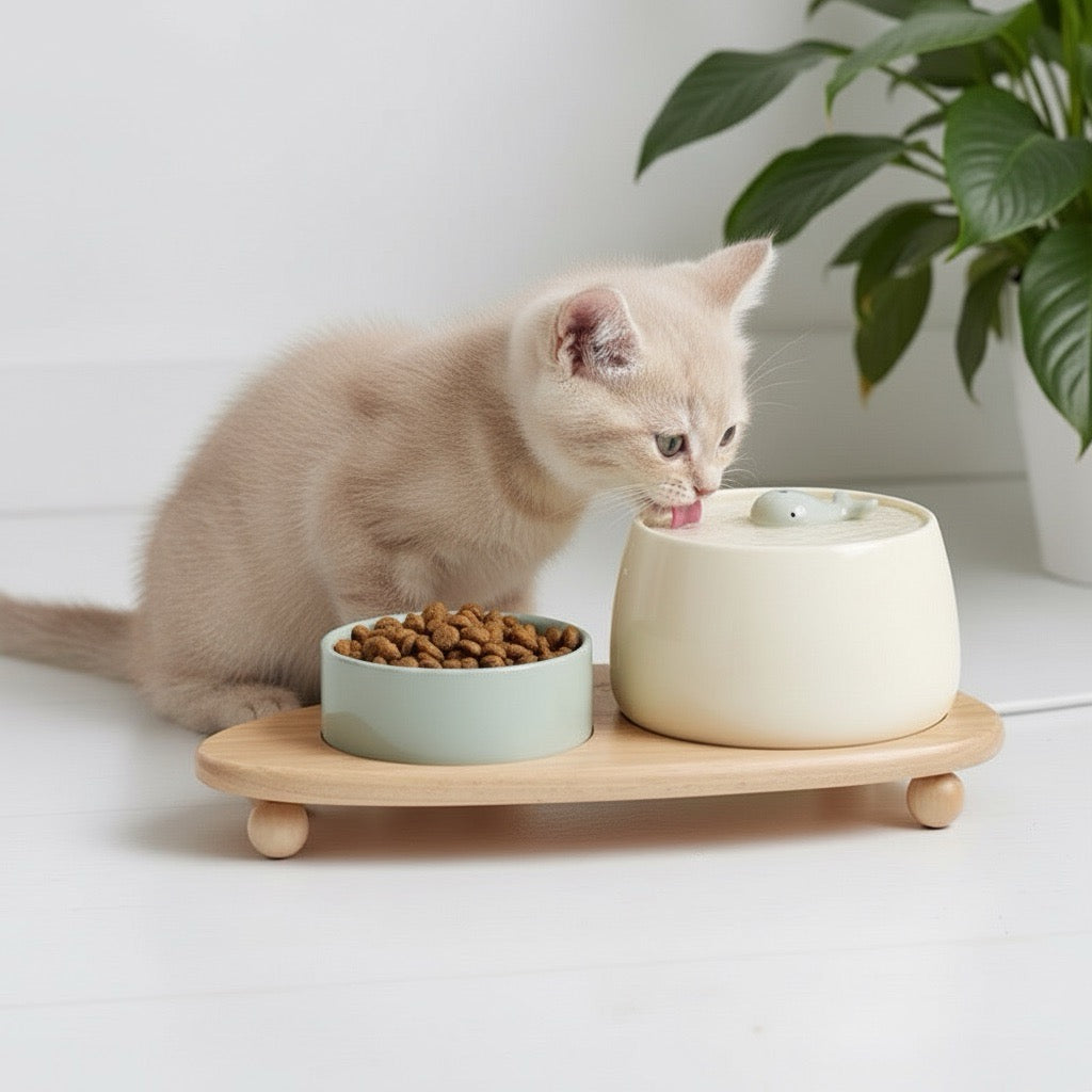 Est-ce qu'une fontaine à eau est utile pour les chats ?