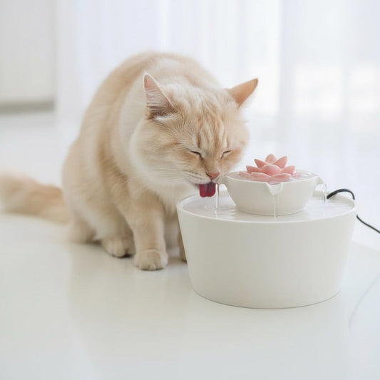 Fontaine à eau pour chat : Céramique ou Inox ?