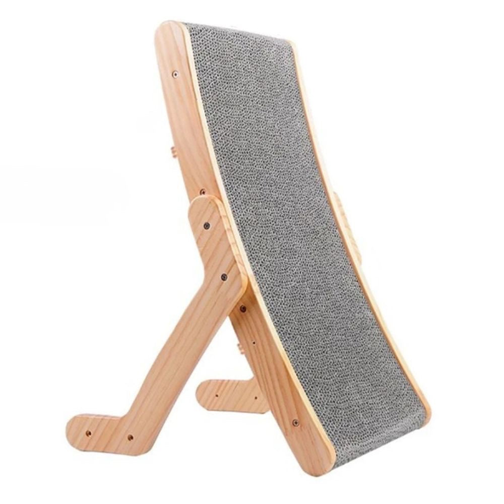 Griffoir pour Chat - Bois et Carton à Gratter - Flexigrip