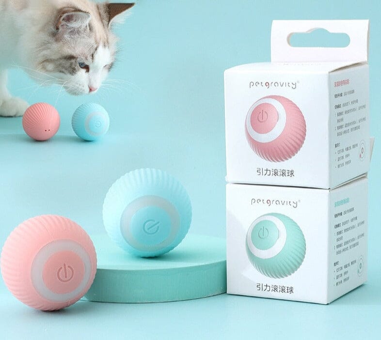 AutoBall™ - Jouet électrique interactifs pour chats - Sa Majesté Le Chat