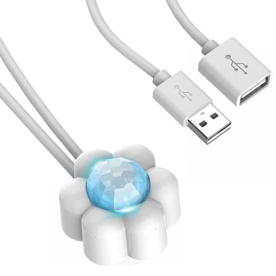 détecteur de mouvement pour fontaine a eau chat usb sunfloweradapter usb avec indicateur led en forme de fleur