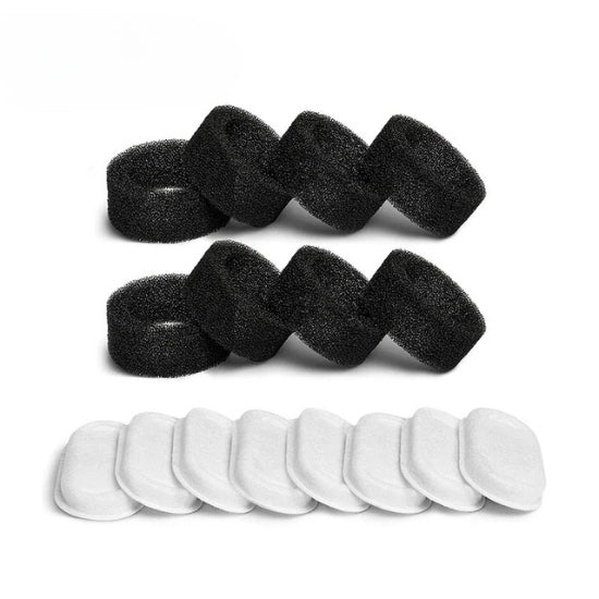 Filtre fontaine à eau chat charbon naturel lot 8 pièces