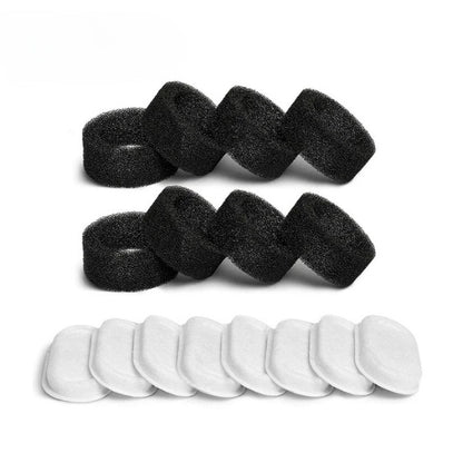 Filtre fontaine à eau chat charbon naturel lot 8 pièces