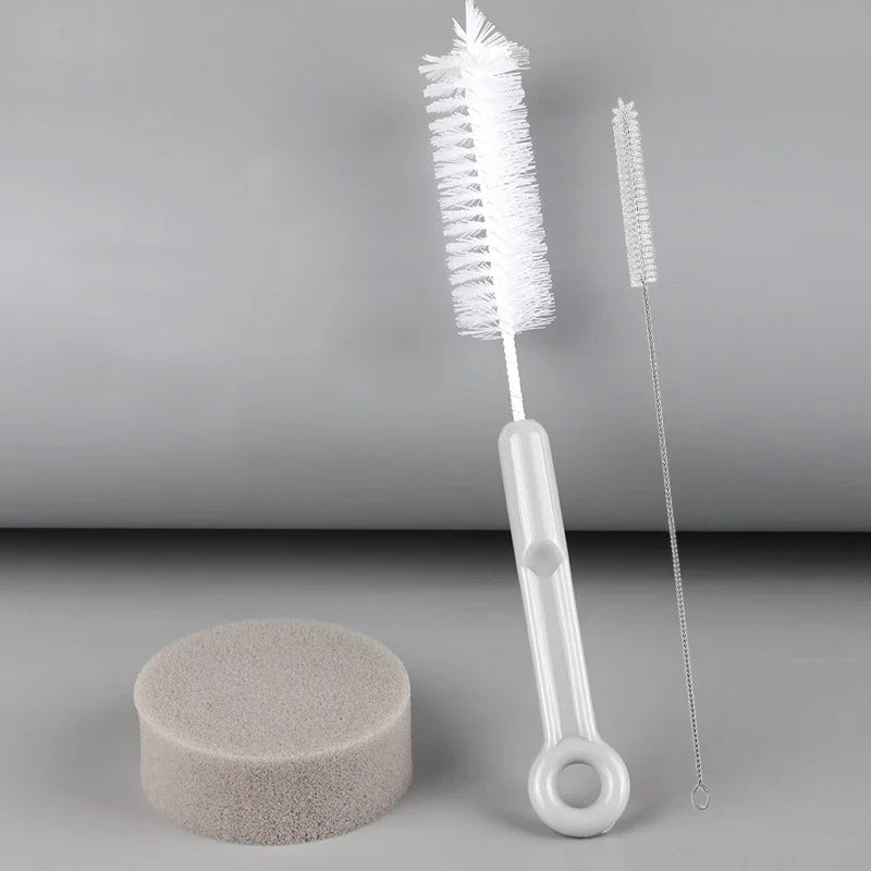 Fontaine à eau chat kit avec brosse de nettoyage et eponge fontaine propre