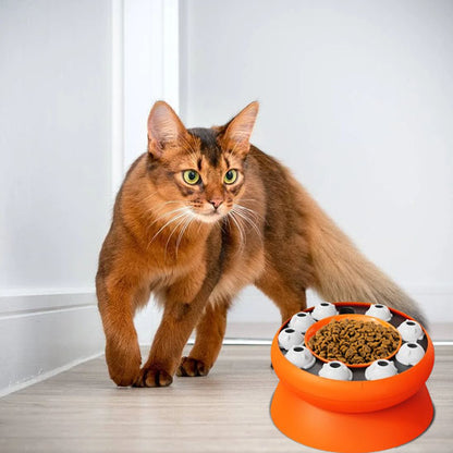 gamelle anti glouton chat puzzle alimentaire pour ralentir alimentation