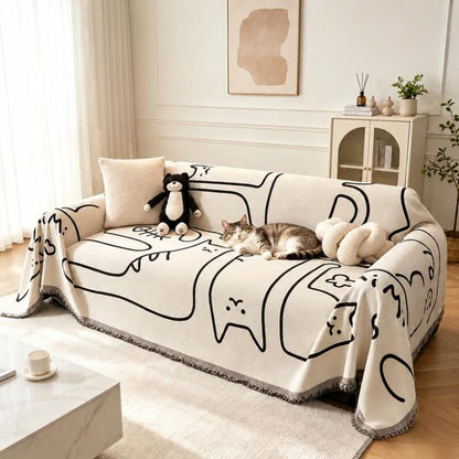 Housse de canapé anti-griffures pour chat - GriffArt