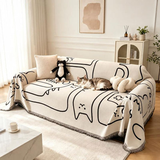 Housse de canapé anti-griffures pour chat - GriffArt