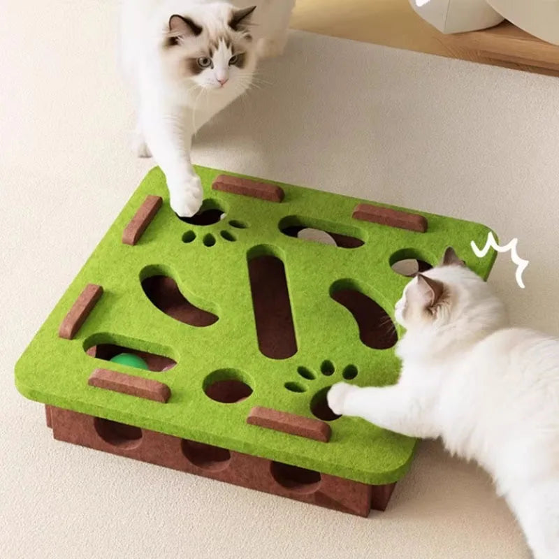 Jouet Interactif pour Chat- Puzzle