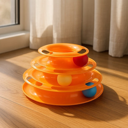 Jouet pour chat tour interactive - KatsFun™