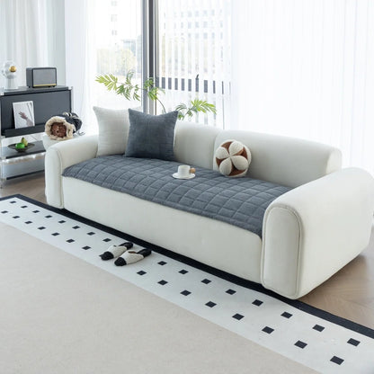 protection canapé chat polaire matelassée antidérapant furSafe sur canapé