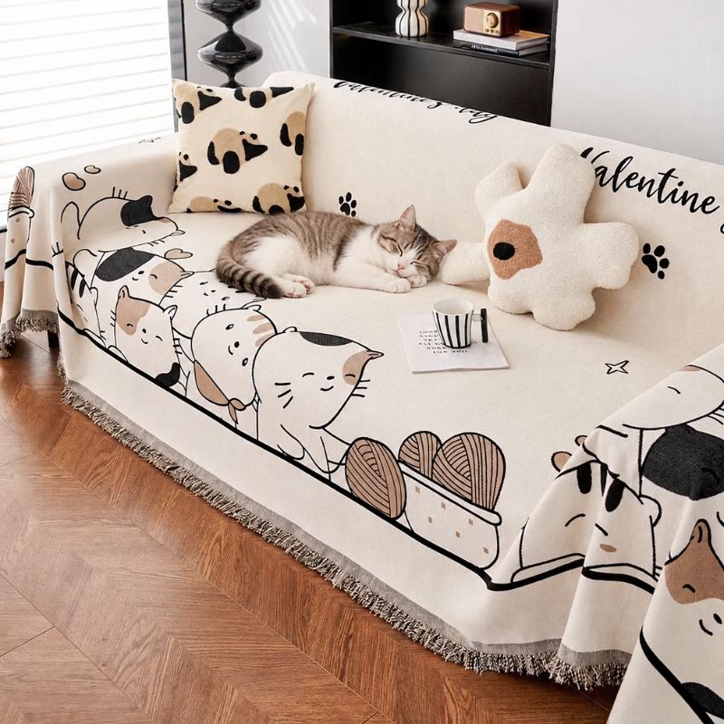 Protège canapé chat design - FélinArt